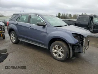 2013 Chevrolet Equinox LS with VIN 2GNALBEK5D6357048, listed as a Copart auction lot 50870495 with 115,582 mi miles and Salvage Title. Bid and sale history available at DreamBid. Image 4.