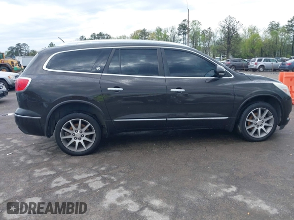 2014 Buick Enclave Leather with VIN 5GAKRBKD3EJ145904, listed as a IAAI auction lot 42019795 with 156,726 mi miles and . Bid and sale history available at DreamBid. Image 13.