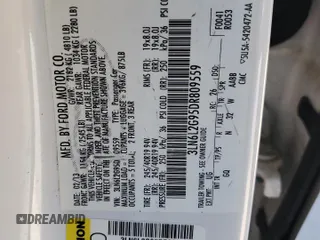 2013 Lincoln MKZ с VIN 3LN6L2G95DR809559, выставлен на аукционе Copart как лот 57581755 с пробегом 64 850 миль миль и Списание • Salvage title. История ставок и продаж доступна на DreamBid. Изображение 12.