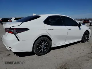 2023 Toyota Camry SE with VIN 4T1T11AK6PU839861, listed as a Copart auction lot 50219885 with 106,557 mi miles and Salvage Title. Bid and sale history available at DreamBid. Image 3.
