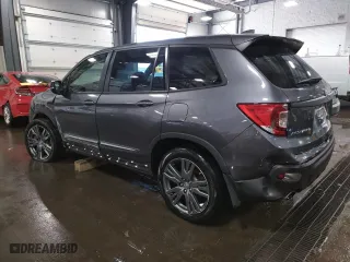 2021 Honda Passport EX-L with VIN 5FNYF8H5XMB021767, listed as a Copart auction lot 54408453 with 33,857 mi miles. Bid and sale history available at carsss.com. Image 2.