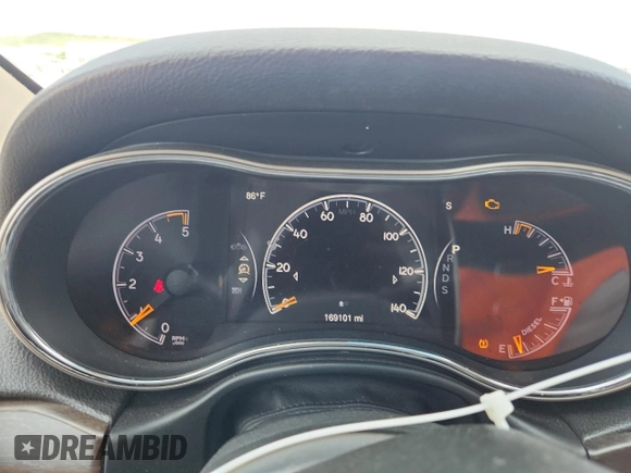 2014 Jeep Grand Cherokee Limited with VIN 1C4RJFBM0EC432617, listed as a Copart auction lot 62138915 with 169,101 mi miles and Clean title. Bid and sale history available at DreamBid. Image 9.