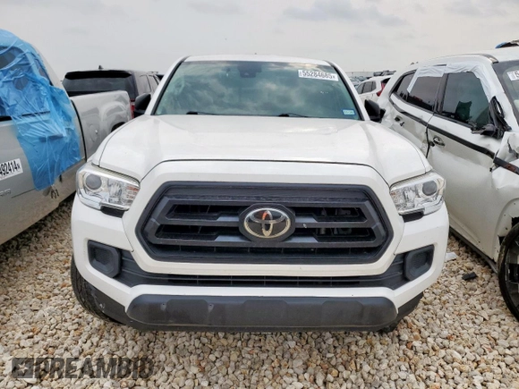 2021 Toyota Tacoma SR z VIN 3TYRX5GN4MT007896, wystawiony jako Copart lot #55284685 z przebiegiem 95 815 mil mil oraz Szkoda całkowita • Salvage title. Historia ofert i sprzedaży dostępna na DreamBid. Obrazek 5.