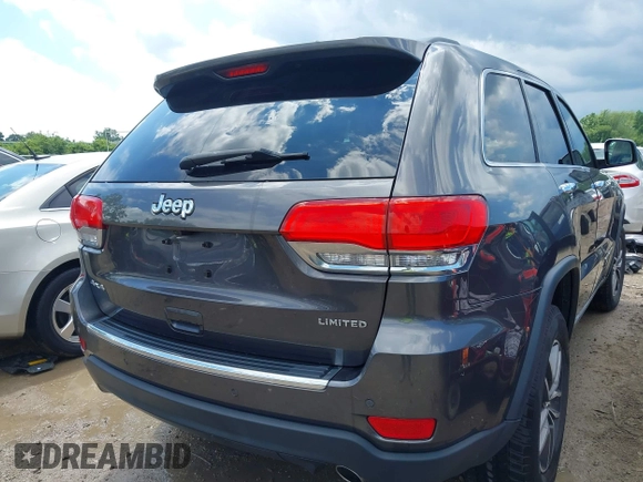 2017 Jeep Grand Cherokee Limited with VIN 1C4RJFBG4HC776952, listed as a IAAI auction lot 42607220 with 82,142 mi miles and . Bid and sale history available at DreamBid. Image 4.