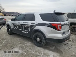 2016 Ford Utility Police Interceptor with VIN 1FM5K8AR7GGD16133, listed as a Copart auction lot 47731905 with 112,697 mi miles and Salvage Title. Bid and sale history available at carsss.com. Image 2.