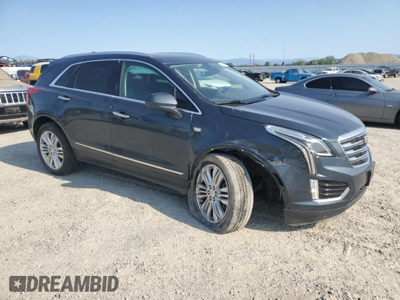 2019 Cadillac XT5 Premium Luxury FWD with VIN 1GYKNERS8KZ214013, listed as a Copart auction lot 59239635 with 82,862 mi miles and Salvage title. Bid and sale history available at DreamBid. Image 4.