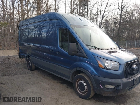 2023 Ford Transit Cargo z VIN 1FTBR3X86PKA19968, wystawiony jako IAAI lot #41587524 z przebiegiem 44 987 mil mil oraz . Historia ofert i sprzedaży dostępna na DreamBid. Obrazek 1.