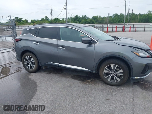2021 Nissan Murano SV z VIN 5N1AZ2BJ4MC114286, wystawiony jako IAAI lot #42529400 z przebiegiem 77 957 mil mil oraz . Historia ofert i sprzedaży dostępna na DreamBid. Obrazek 13.