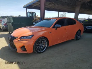 2017 Lexus GS F F z VIN JTHBP1BL4HA002372, wystawiony jako Copart lot #50049825 z przebiegiem 83 278 mil mil oraz Szkoda całkowita • Salvage title. Historia ofert i sprzedaży dostępna na DreamBid. Obrazek 1.