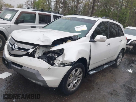 2009 Acura MDX Tech Pkg with VIN 2HNYD28689H518114, listed as a IAAI auction lot 42021557 with 303,364 mi miles. Bid and sale history available at carsss.com. Image 2.