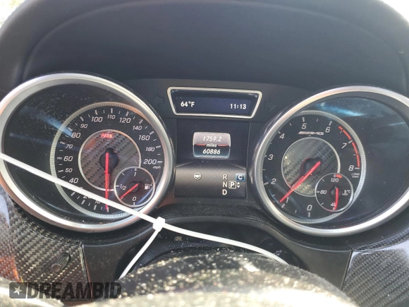2017 Mercedes-Benz GLS with VIN 4JGDF7FE0HA755288, listed as a Copart auction lot 87901615 with 60,886 mi miles and Clean Title. Bid and sale history available at carsss.com. Image 9.