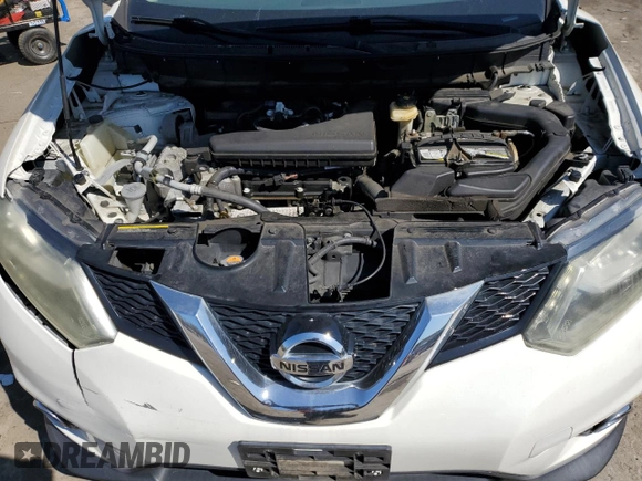 2015 Nissan Rogue SV with VIN 5N1AT2MT0FC773453, listed as a Copart auction lot 53191465 with 108,810 mi miles and Salvage Title. Bid and sale history available at carsss.com. Image 12.