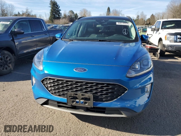 2021 Ford Escape SEL with VIN 1FMCU9H9XMUB02165, listed as a Copart auction lot 44816935 with 35,305 mi miles and Salvage Title. Bid and sale history available at DreamBid. Image 5.