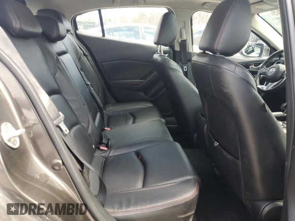 2014 Mazda 3 i Grand Touring with VIN JM1BM1M79E1142889, listed as a Copart auction lot 53263345 with 146,606 mi miles and Salvage Title. Bid and sale history available at DreamBid. Image 10.