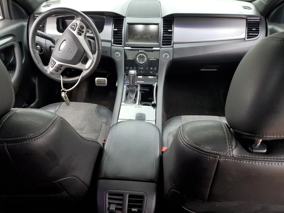2015 Ford Taurus SHO with VIN 1FAHP2KT2FG188060, listed as a Copart auction lot 48952155 with 93,092 mi miles and Salvage Title. Bid and sale history available at DreamBid. Image 8.