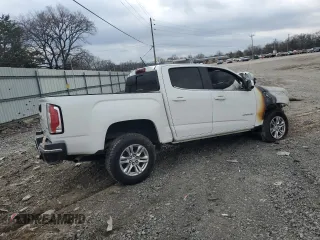2019 GMC Canyon 2WD SLE with VIN 1GTG5CEAXK1274175, listed as a Copart auction lot 44034995 with 0 mi miles and Salvage Title. Bid and sale history available at carsss.com. Image 3.