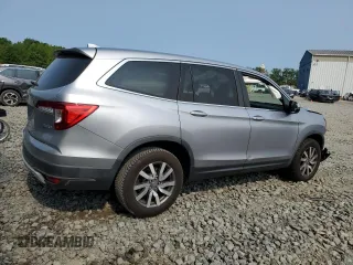 2020 Honda Pilot EX-L z VIN 5FNYF6H5XLB008097, wystawiony jako Copart lot #59329285 z przebiegiem Nie podano mil oraz Szkoda całkowita • Salvage title. Historia ofert i sprzedaży dostępna na DreamBid. Obrazek 3.