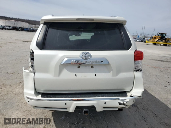 2013 Toyota 4Runner SR5 with VIN JTEZU5JR7D5048623, listed as a Copart auction lot 48212605 with 133,490 mi miles and Salvage Title. Bid and sale history available at DreamBid. Image 6.