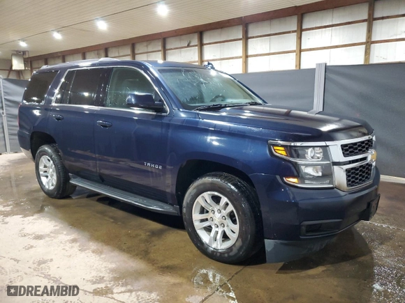 2018 Chevrolet Tahoe LS with VIN 1GNSKAKC4JR174822, listed as a Copart auction lot 84899174 with 41,641 mi miles and Clean Title. Bid and sale history available at carsss.com. Image 4.
