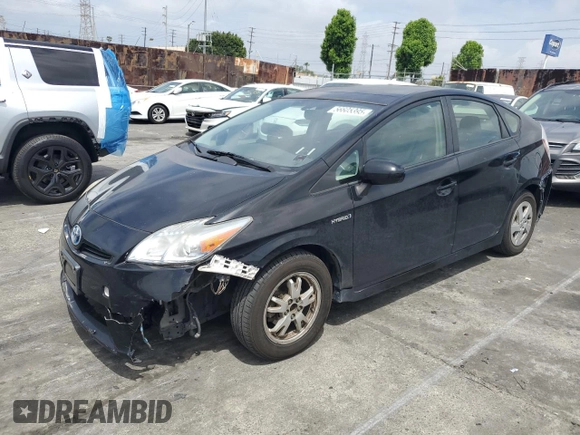 2010 Toyota Prius II with VIN JTDKN3DU7A1217565, listed as a Copart auction lot 56605395 with 185,838 mi miles and Clean Title. Bid and sale history available at DreamBid. Image 1.