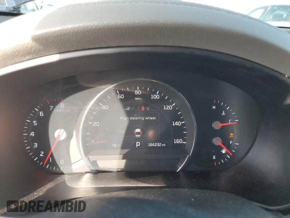2016 Kia Sorento EX z VIN 5XYPH4A16GG062092, wystawiony jako Copart lot #60347405 z przebiegiem 164 232 mil mil oraz Szkoda całkowita • Salvage title. Historia ofert i sprzedaży dostępna na DreamBid. Obrazek 9.