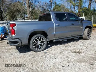 2020 Chevrolet Silverado 1500 RST with VIN 3GCPWDED2LG392351, listed as a Copart auction lot 46181515 with 57,853 mi miles and Salvage Title. Bid and sale history available at DreamBid. Image 3.