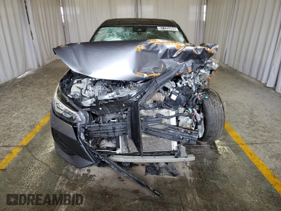 2020 Nissan Sentra S with VIN 3N1AB8BV8LY291172, listed as a Copart auction lot 51125305 with 99,999 mi miles and Clean Title. Bid and sale history available at carsss.com. Image 5.