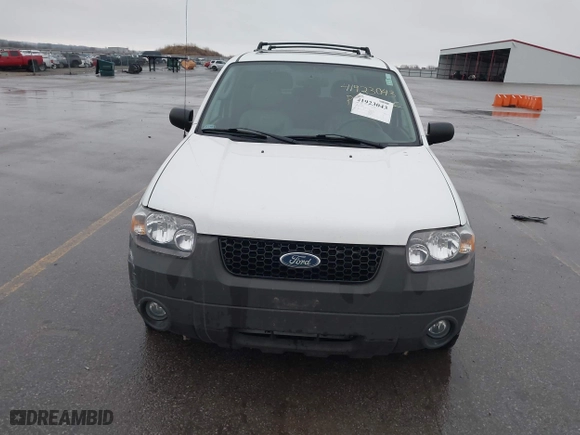 2005 Ford Escape XLT with VIN 1FMYU93125KA69876, listed as a IAAI auction lot 41923043 with 186,306 mi miles. Bid and sale history available at carsss.com. Image 12.