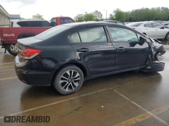 2015 Honda Civic EX z VIN 19XFB2F84FE086975, wystawiony jako Copart lot #54414085 z przebiegiem 141 402 mil mil oraz Szkoda całkowita • Salvage title. Historia ofert i sprzedaży dostępna na DreamBid. Obrazek 3.
