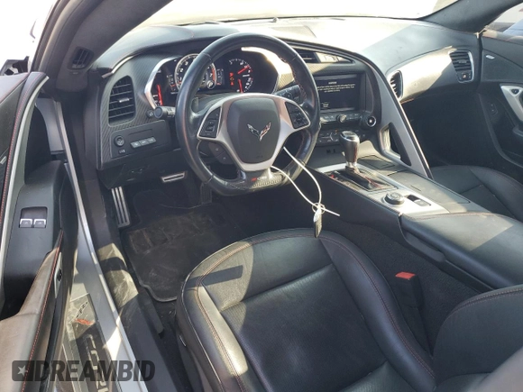 2016 Chevrolet Corvette Z06 3LZ with VIN 1G1YU2D6XG5606641, listed as a Copart auction lot 69261564 with 79,604 mi miles and Salvage Title. Bid and sale history available at carsss.com. Image 8.