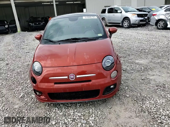 2013 FIAT 500 Sport with VIN 3C3CFFBRXDT754532, listed as a Copart auction lot 51088795 with 110,529 mi miles and Clean Title. Bid and sale history available at carsss.com. Image 14.