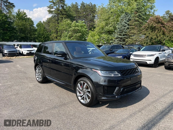 2018 Land Rover Range Rover Sport HSE Dynamic with VIN SALWV2SV6JA811600, listed as a Copart auction lot 60938435 with 156,093 mi miles and Clean title. Bid and sale history available at DreamBid. Image 1.