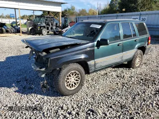 1993 Jeep Grand Cherokee Limited with VIN 1J4GZ78Y3PC557480, listed as a Copart auction lot 80325334 with 96,105 mi miles and Salvage Title. Bid and sale history available at carsss.com. Image 1.