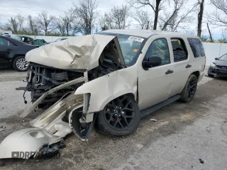 2012 Chevrolet Tahoe Commercial with VIN 1GNLC2E02CR238366, listed as a Copart auction lot 50998795 with Not provided miles and Salvage title. Bid and sale history available at DreamBid. Image 1.