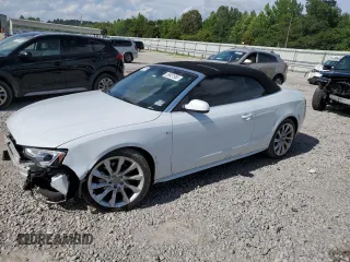 2015 Audi A5 Premium Plus with VIN WAUMFAFH7FN004980, listed as a Copart auction lot 59931955 with 129,301 mi miles and Clean title. Bid and sale history available at DreamBid. Image 1.