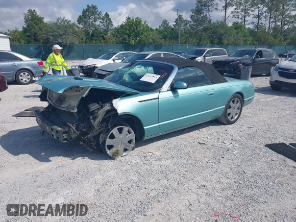 2003 Ford Thunderbird Deluxe z VIN 1FAHP60A33Y110451, wystawiony jako IAAI lot #42133863 z przebiegiem Nie podano mil oraz . Historia ofert i sprzedaży dostępna na DreamBid. Obrazek 18.