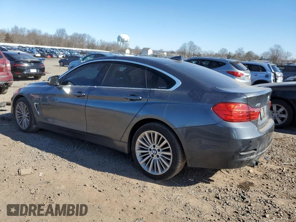2016 BMW 4 Series 428i xDrive with VIN WBA4C9C50GG137930, listed as a Copart auction lot 45417065 with 135,066 mi miles and Salvage Title. Bid and sale history available at DreamBid. Image 2.