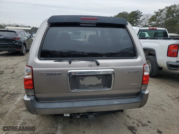 2002 Toyota 4Runner Limited with VIN JT3GN87R620243144, listed as a Copart auction lot 42023715 with 190,905 mi miles and Clean Title. Bid and sale history available at carsss.com. Image 6.