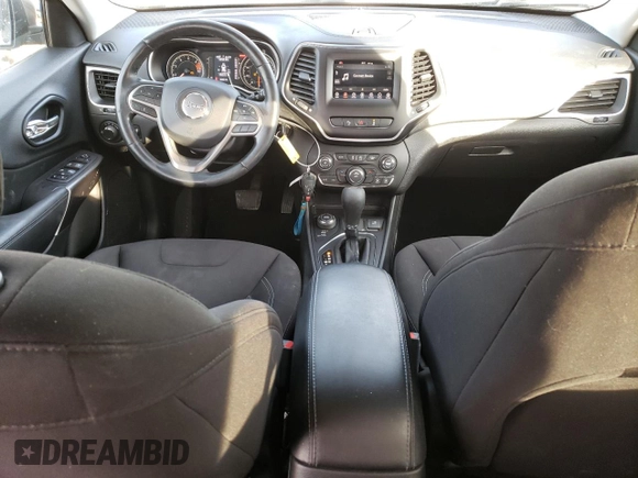 2020 Jeep Cherokee Latitude with VIN 1C4PJMCB7LD646178, listed as a Copart auction lot 45192335 with 80,860 mi miles and Salvage Title. Bid and sale history available at carsss.com. Image 8.