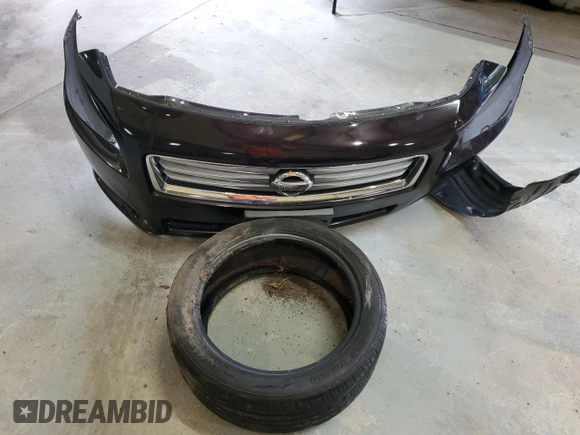 2012 Nissan Maxima S with VIN 1N4AA5AP5CC808038, listed as a Copart auction lot 57491955 with 160,869 mi miles and Salvage title. Bid and sale history available at DreamBid. Image 12.