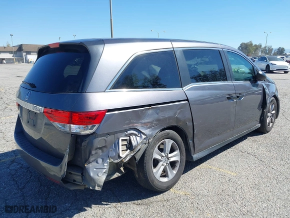 2016 Honda Odyssey LX with VIN 5FNRL5H20GB081899, listed as a IAAI auction lot 41867107 with 139,476 mi miles. Bid and sale history available at carsss.com. Image 4.