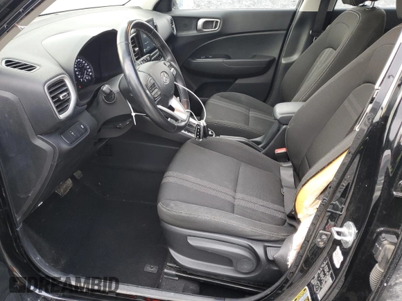 2021 Hyundai Venue SEL with VIN KMHRC8A38MU112674, listed as a Copart auction lot 84716424 with 78,055 mi miles and Salvage Title. Bid and sale history available at carsss.com. Image 7.