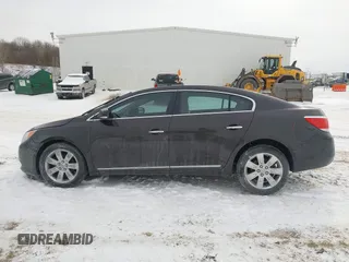 2013 Buick LaCrosse Premium 1 with VIN 1G4GF5E36DF322427, listed as a IAAI auction lot 41574871 with 189,371 mi miles and . Bid and sale history available at DreamBid. Image 13.