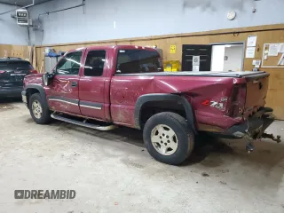 2005 Chevrolet Silverado 1500 Z71 with VIN 1GCEK19Z75Z353829, listed as a Copart auction lot 79861624 with Not Provided miles and Salvage Title. Bid and sale history available at DreamBid. Image 2.