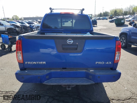 2015 Nissan Frontier Pro-4X with VIN 1N6AD0EV2FN736394, listed as a Copart auction lot 53916455 with 116,801 mi miles and Salvage title. Bid and sale history available at DreamBid. Image 6.