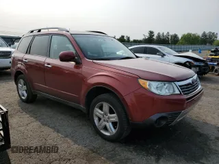 2009 Subaru Forester X with VIN JF2SH63649H724181, listed as a Copart auction lot 59919725 with 158,473 mi miles and Salvage title. Bid and sale history available at DreamBid. Image 4.