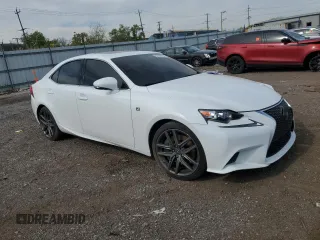 2016 Lexus IS 350 with VIN JTHCE1D21G5011696, listed as a Copart auction lot 56164095 with 66,030 mi miles and Salvage title. Bid and sale history available at DreamBid. Image 4.