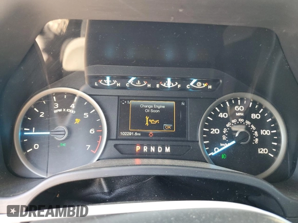 2018 Ford F-150 XL with VIN 1FTEW1E59JFB24071, listed as a Copart auction lot 57824085 with 102,291 mi miles and Salvage title. Bid and sale history available at DreamBid. Image 9.