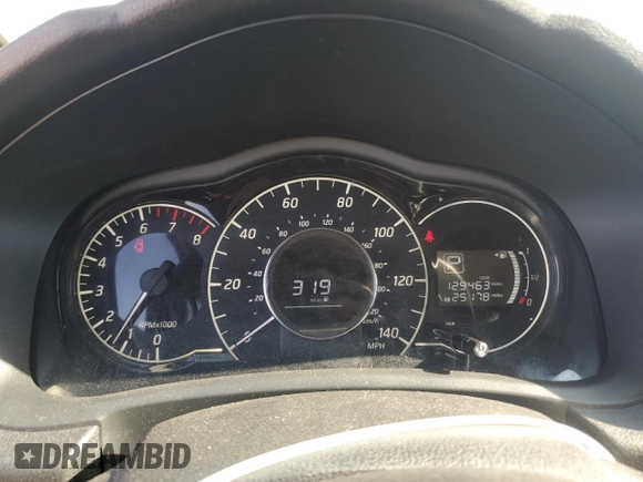 2017 Nissan Note SL with VIN 3N1CE2CP6HL359082, listed as a Copart auction lot 56046695 with 129,463 mi miles and Salvage title. Bid and sale history available at DreamBid. Image 9.