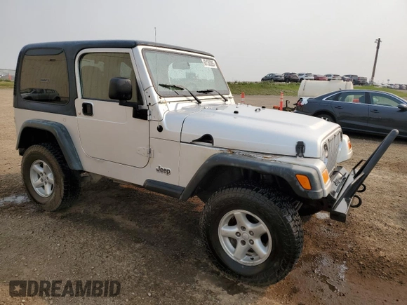 2003 Jeep Wrangler Sport z VIN 1J4FA49S93P306817, wystawiony jako Copart lot #60136385 z przebiegiem 217 208 mil mil oraz Czysty tytuł • Clean title. Historia ofert i sprzedaży dostępna na DreamBid. Obrazek 4.